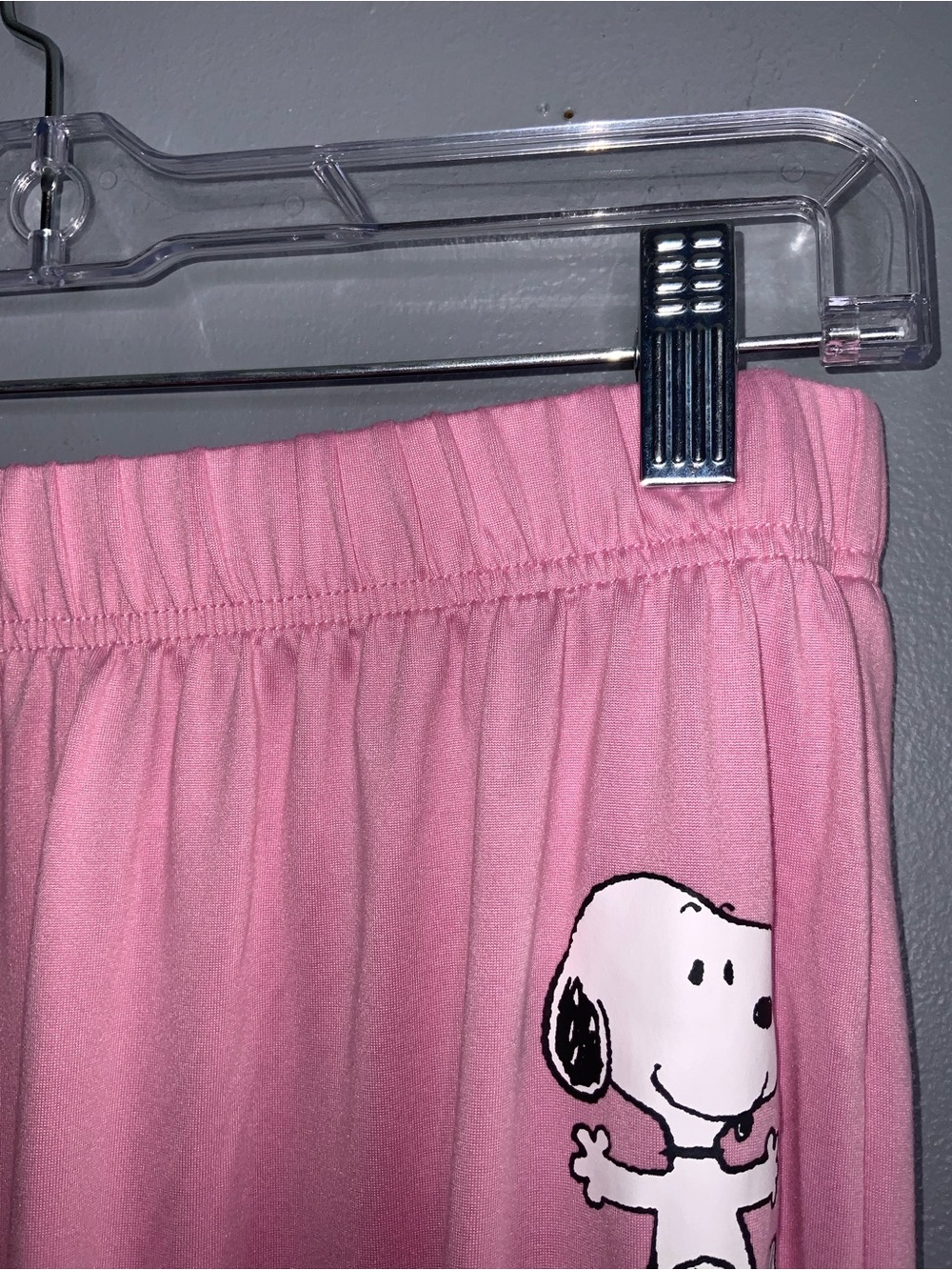 munki munki Pink Snoopy Wide Leg Pajama Pants - Large - Picture 4 of 7